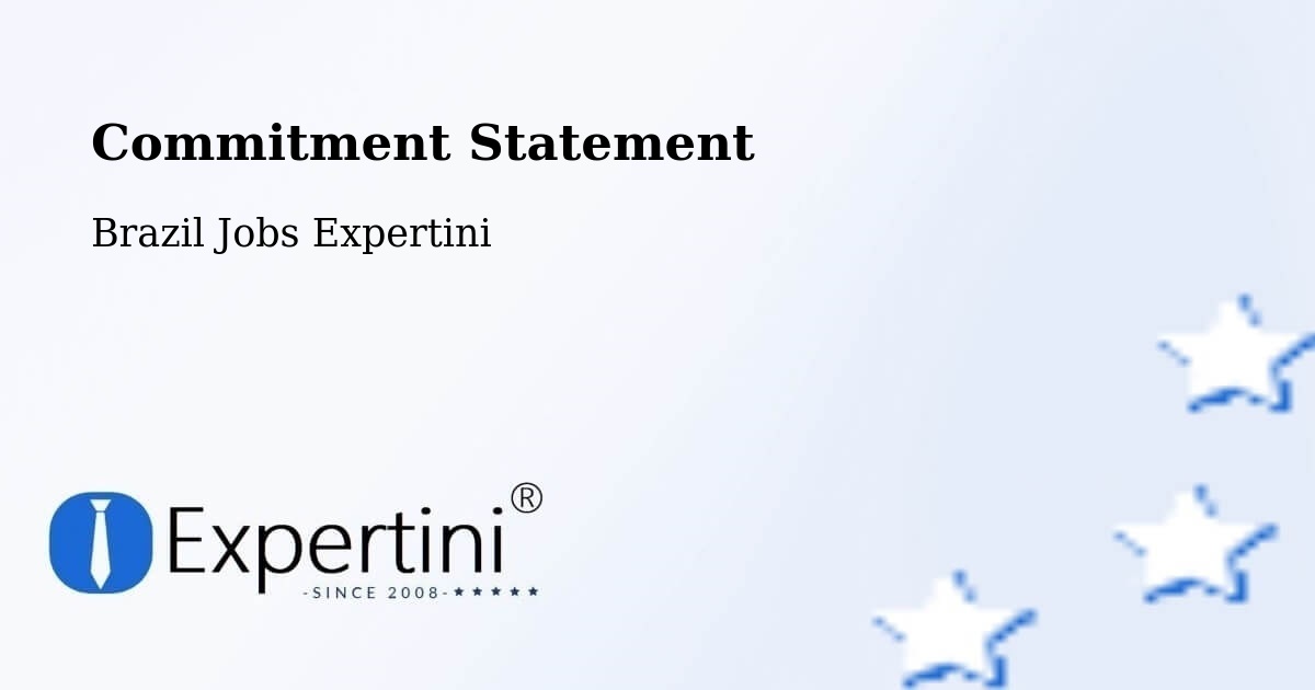 Corporate Commitment – Moiporá - Brazil Jobs Expertini