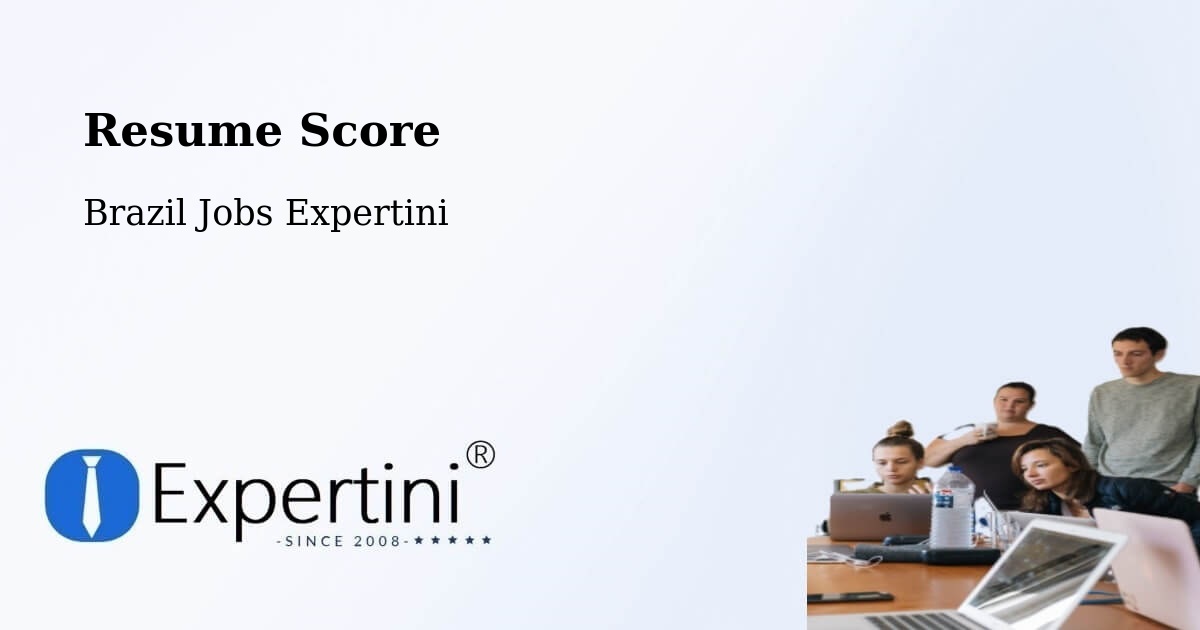 Resume Score & Job Description Match Tool – Moiporá - Brazil Jobs Expertini